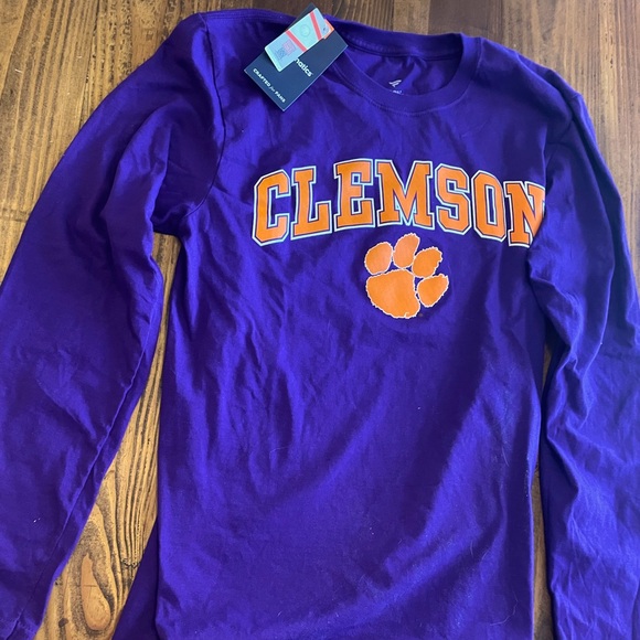 NWT YOUTH Medium Clemson LS t-shirt - Picture 1 of 5
